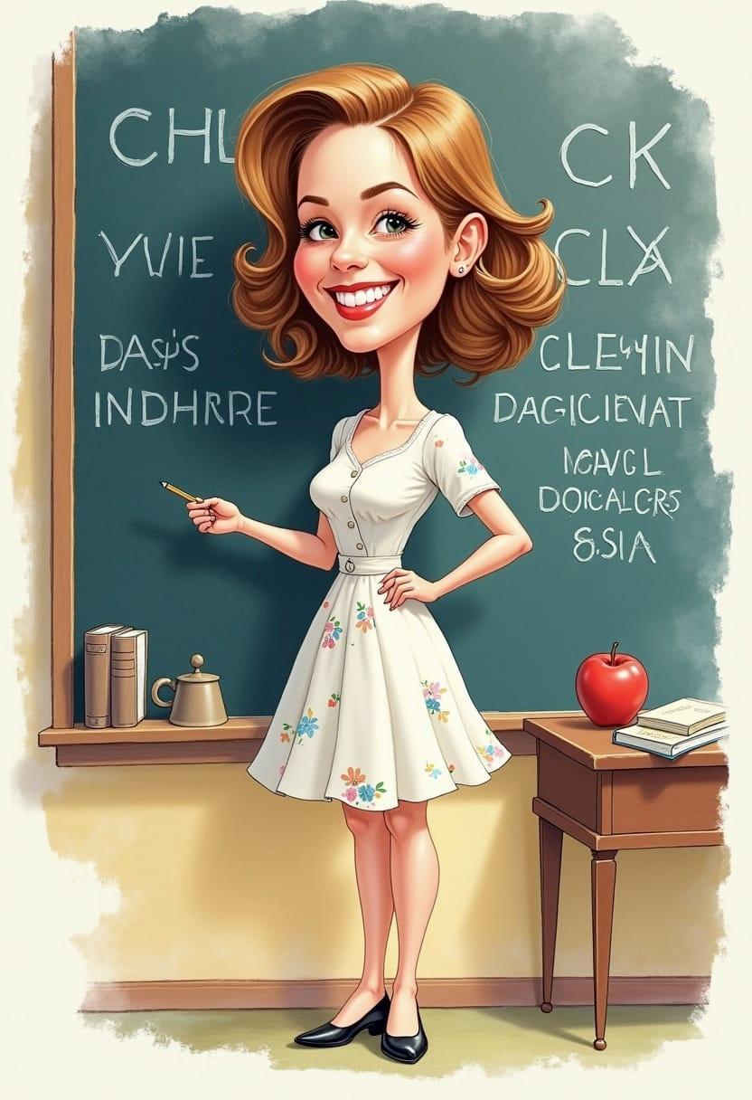 An apple for the teacher 02