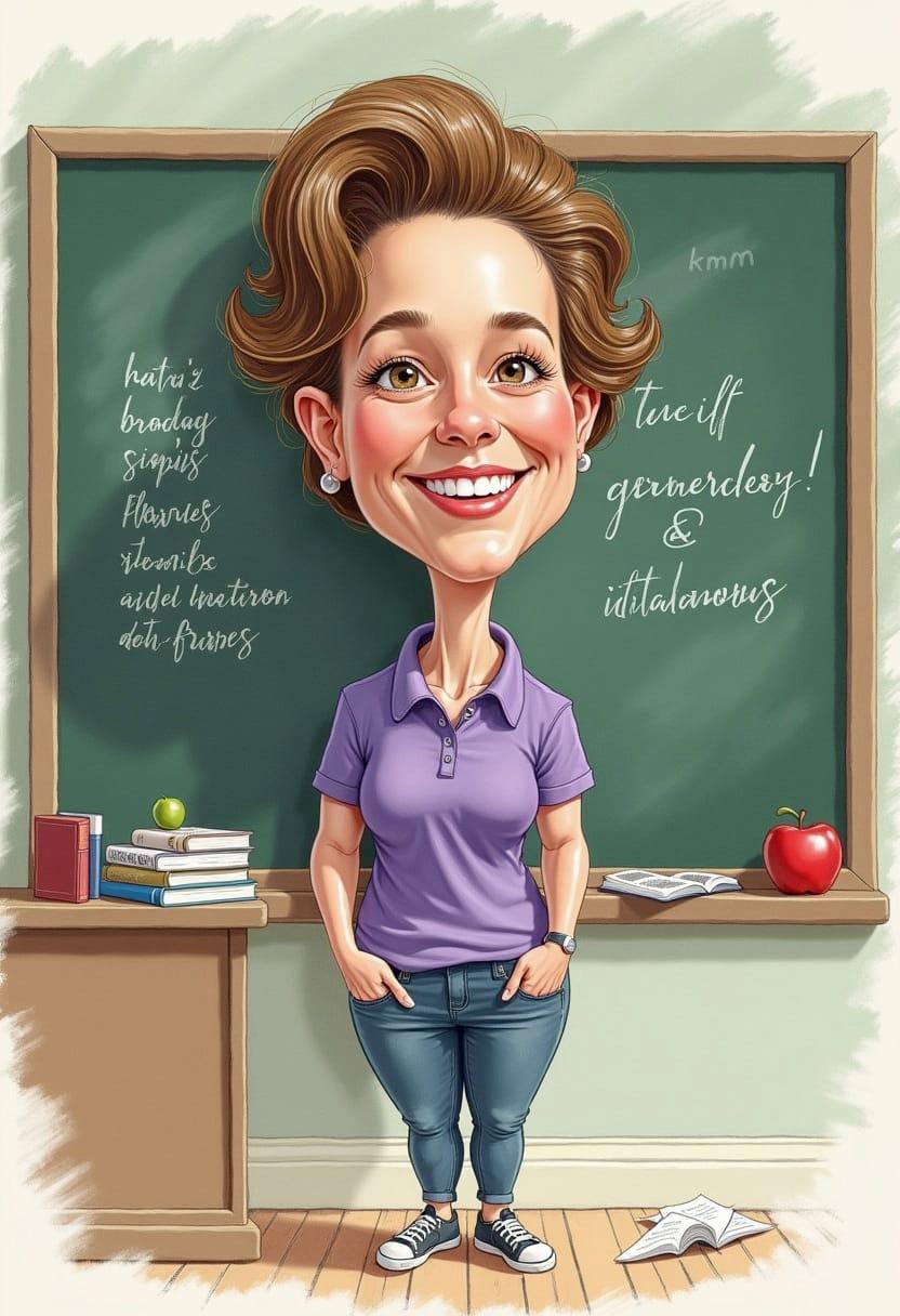 An apple for the teacher 12