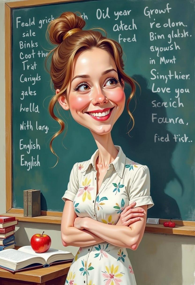 an apple for the teacher