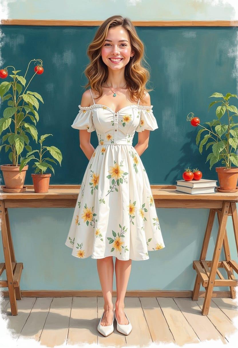 Beautiful teacher 02