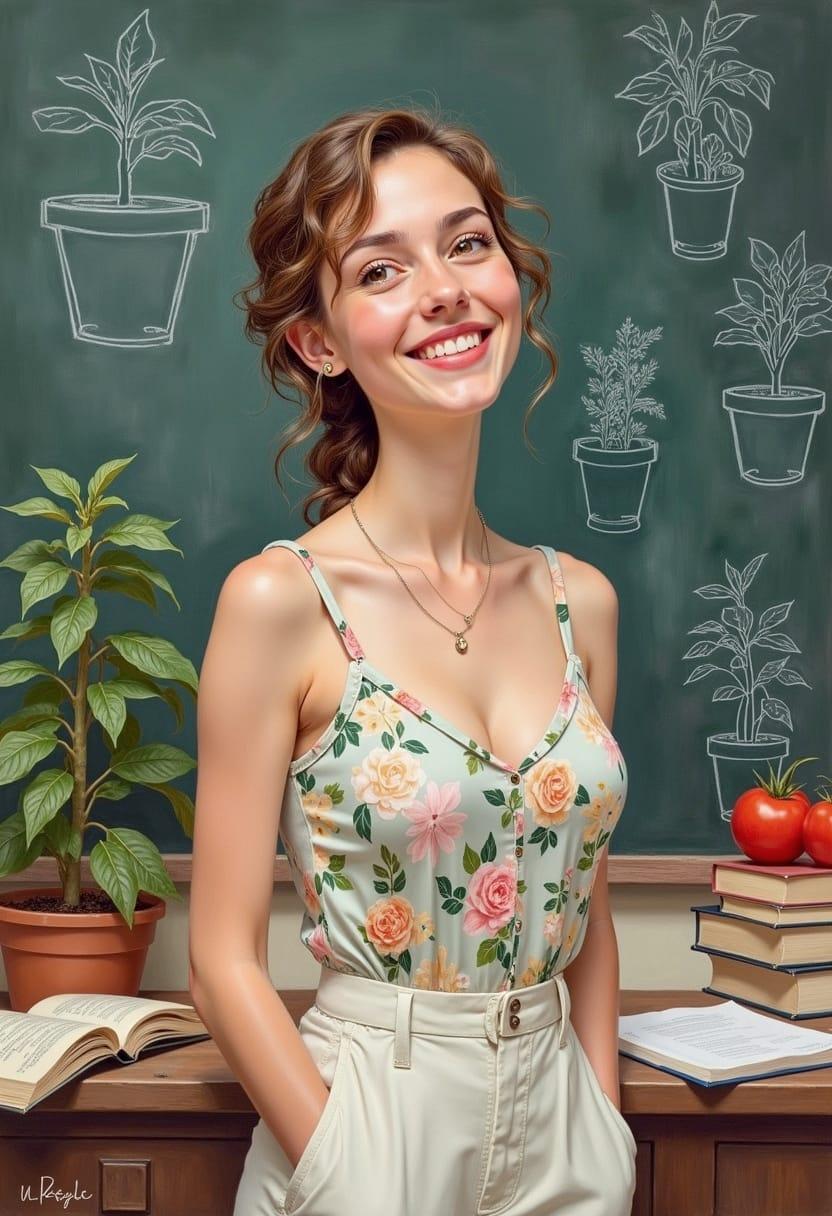Baked green tomatoes 12