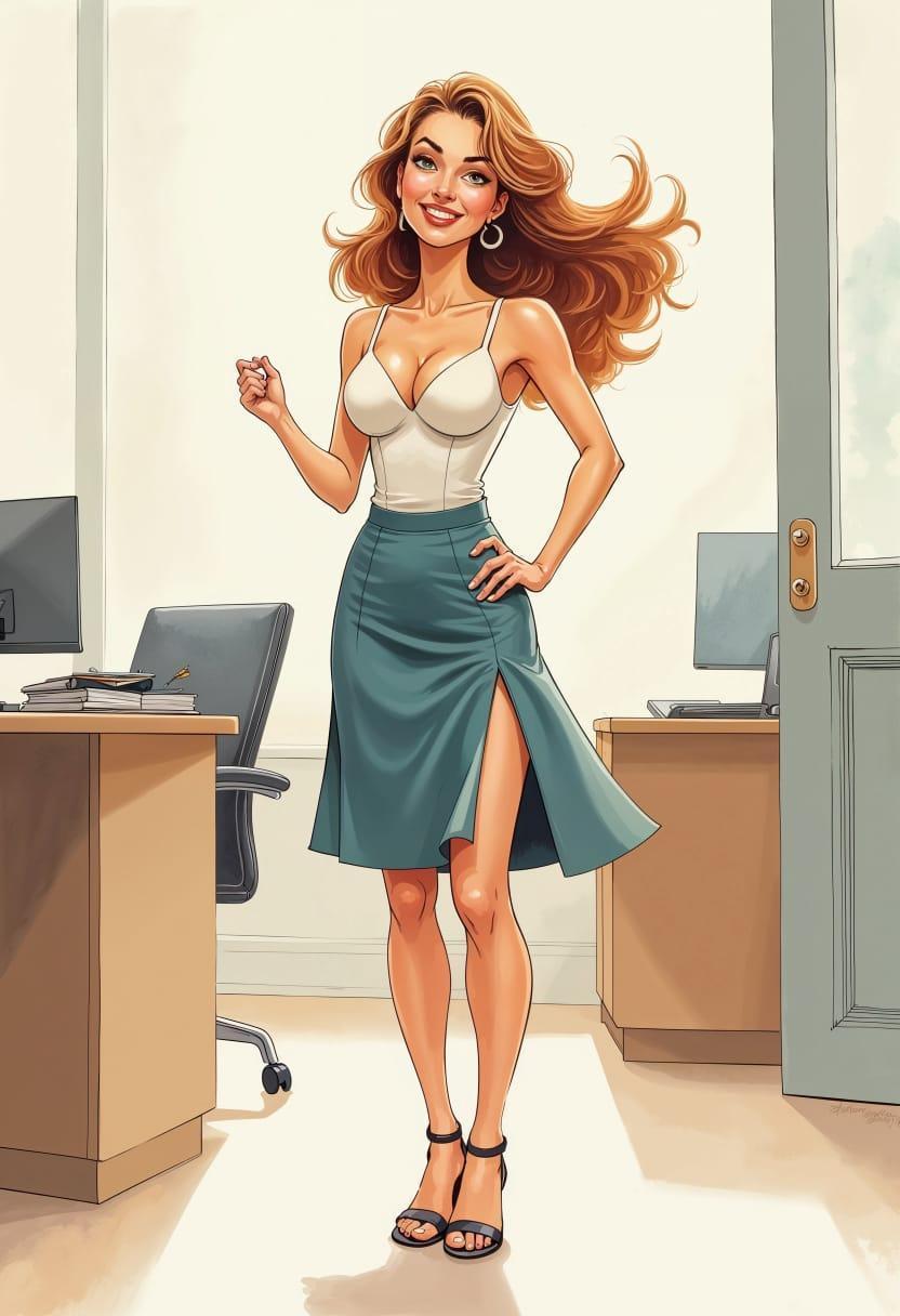 Beautiful business woman 04