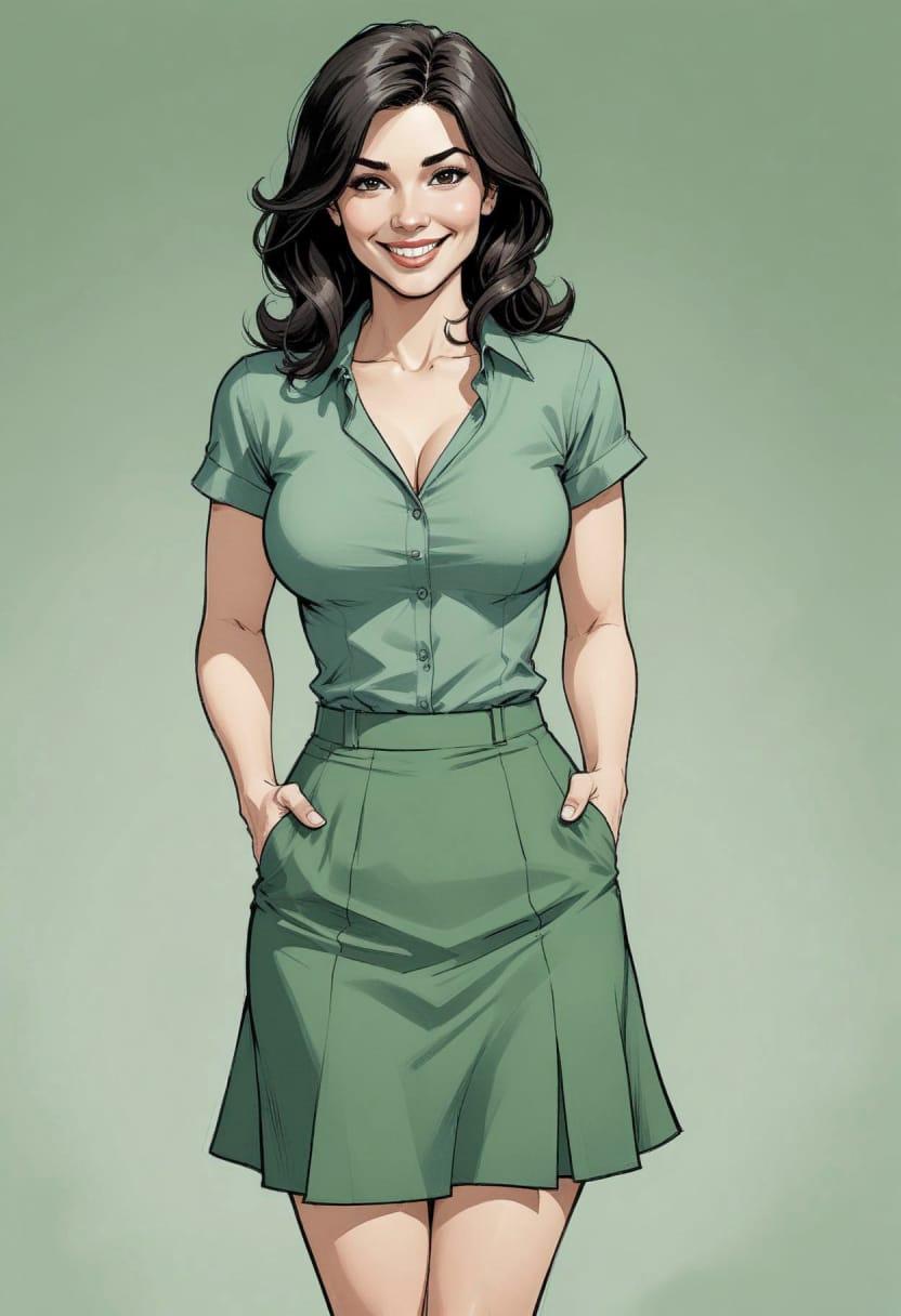 Business woman sexy 01