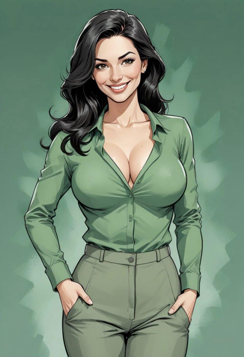 Business woman sexy 02