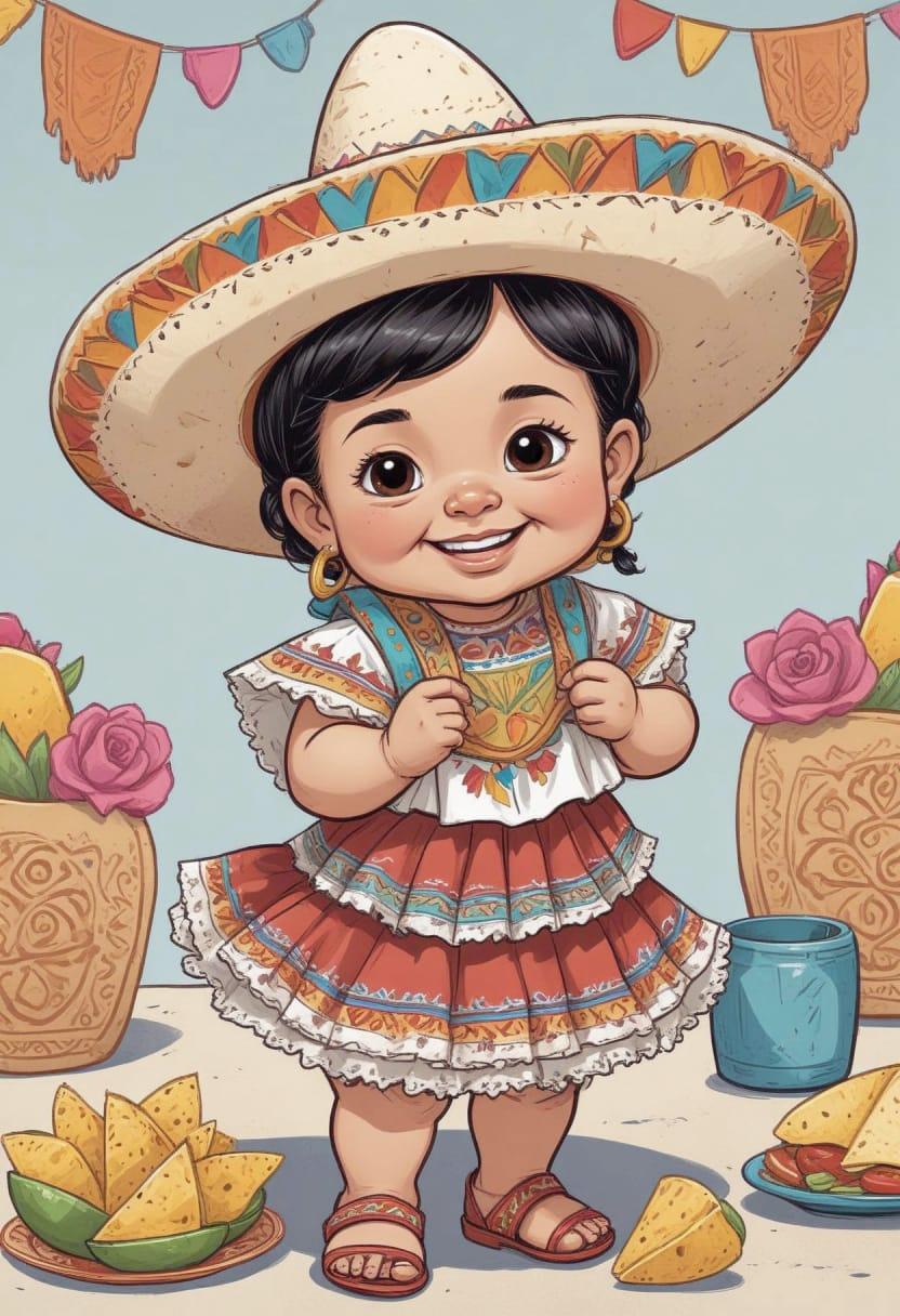 Mexican child fun picture 01