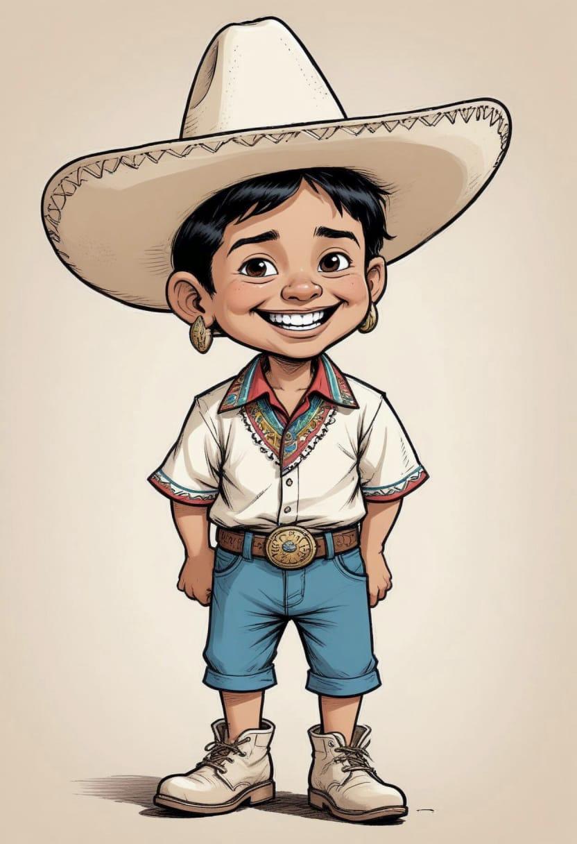 Mexican child fun picture 04