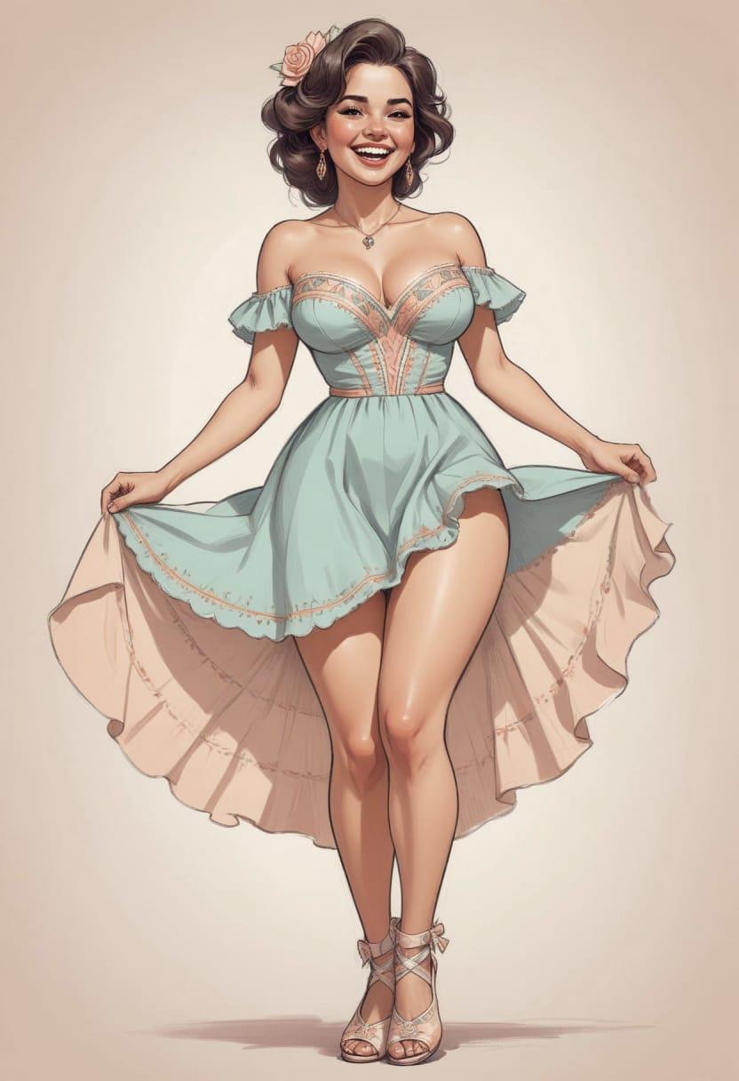 Mexican girl fun picture 02