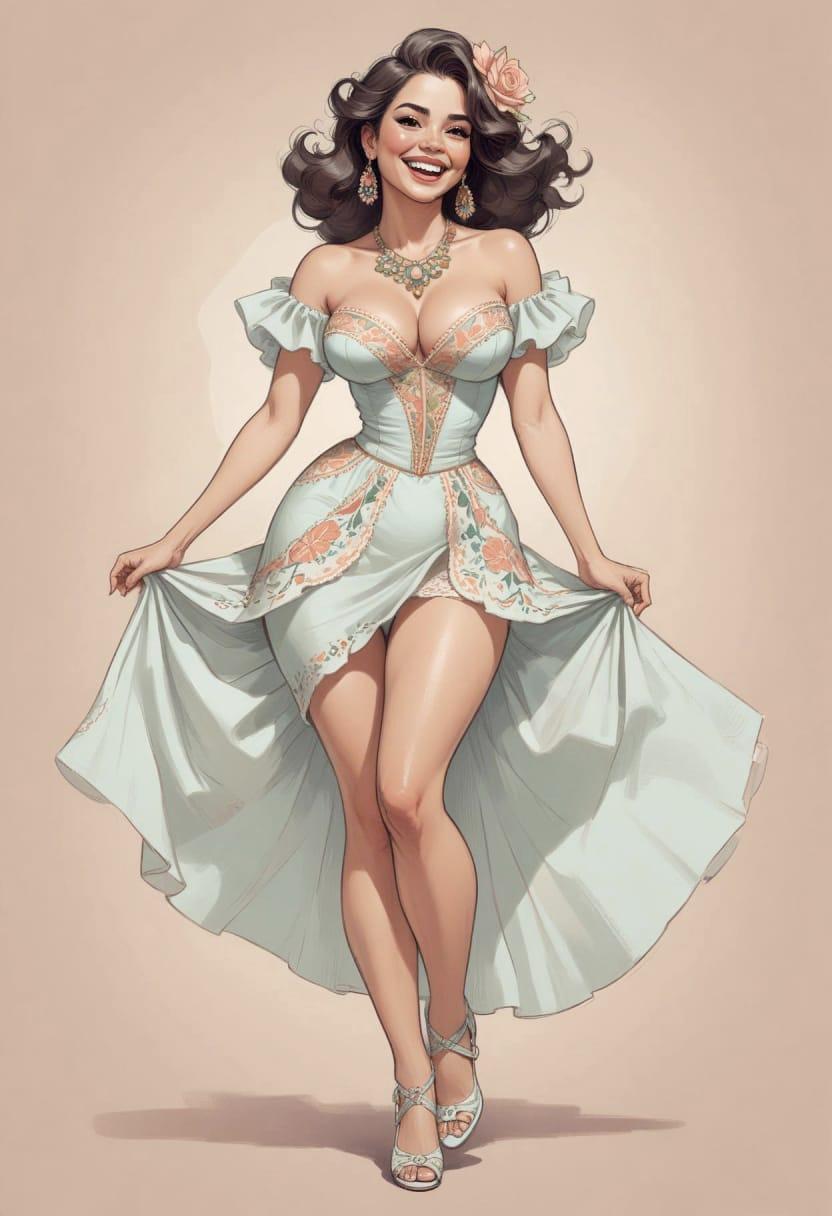 Mexican girl fun picture 03