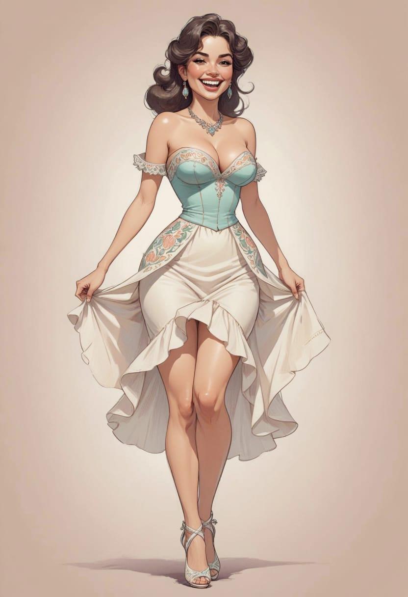 Mexican girl fun picture 04