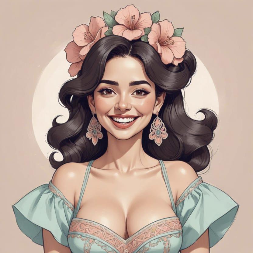 Mexican girl fun picture 10