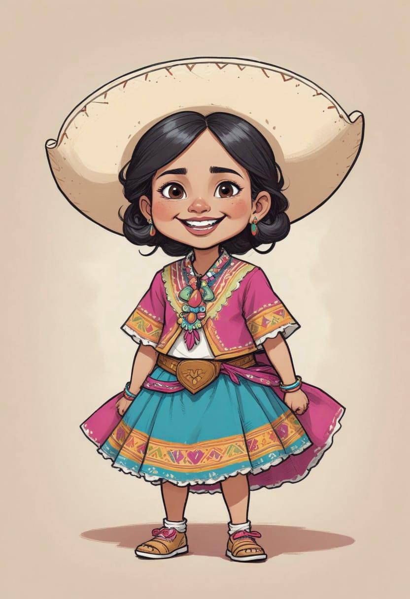 Mexican with sombrero hat 15
