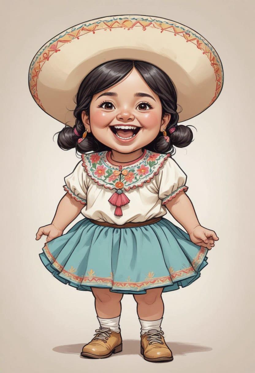 Mexican with sombrero hat 19