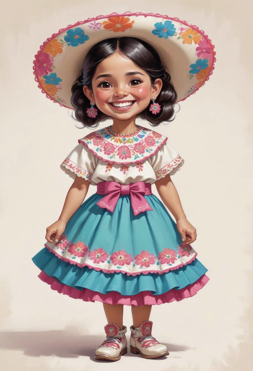 Mexican with sombrero hat 20