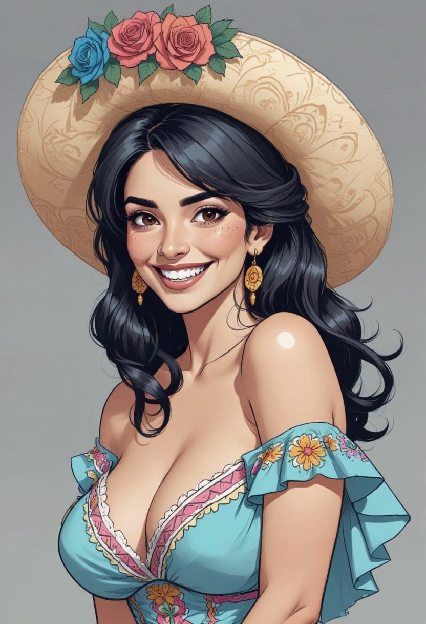 Mexico girl dress culture 11