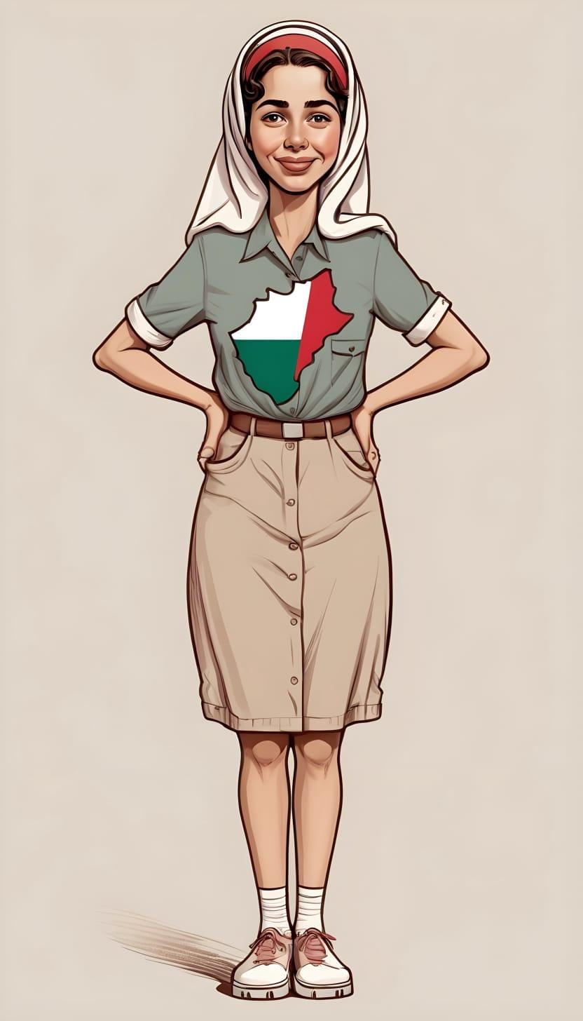 Palestine woman 18