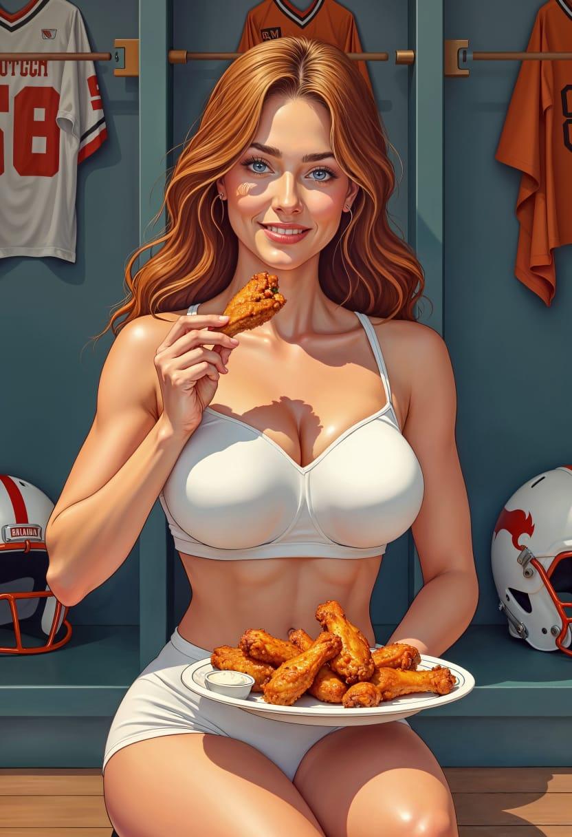 Buffalo wings footballs appetizers 13