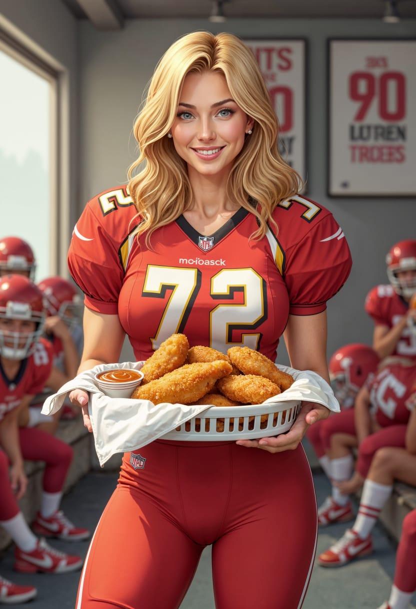 Chicken tenders footballs appetizers 01