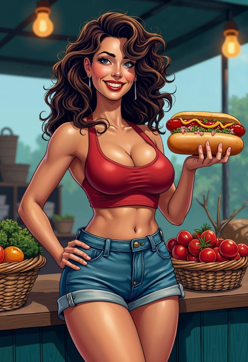 Hot dog dinner idea 07