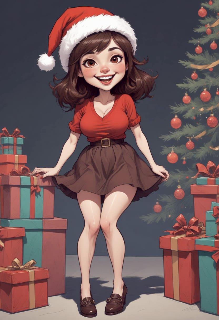 Christmas american female 07