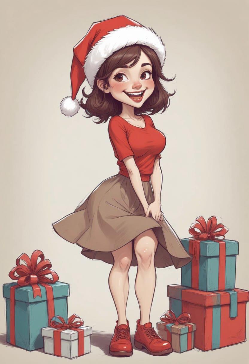 Christmas american females 06