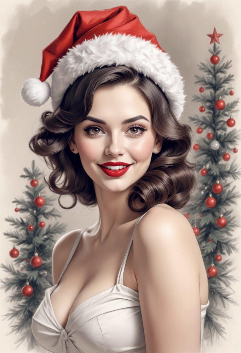 Christmas american females 07