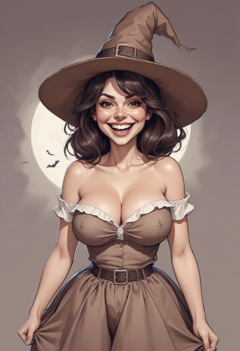 Cute girl halloween 03