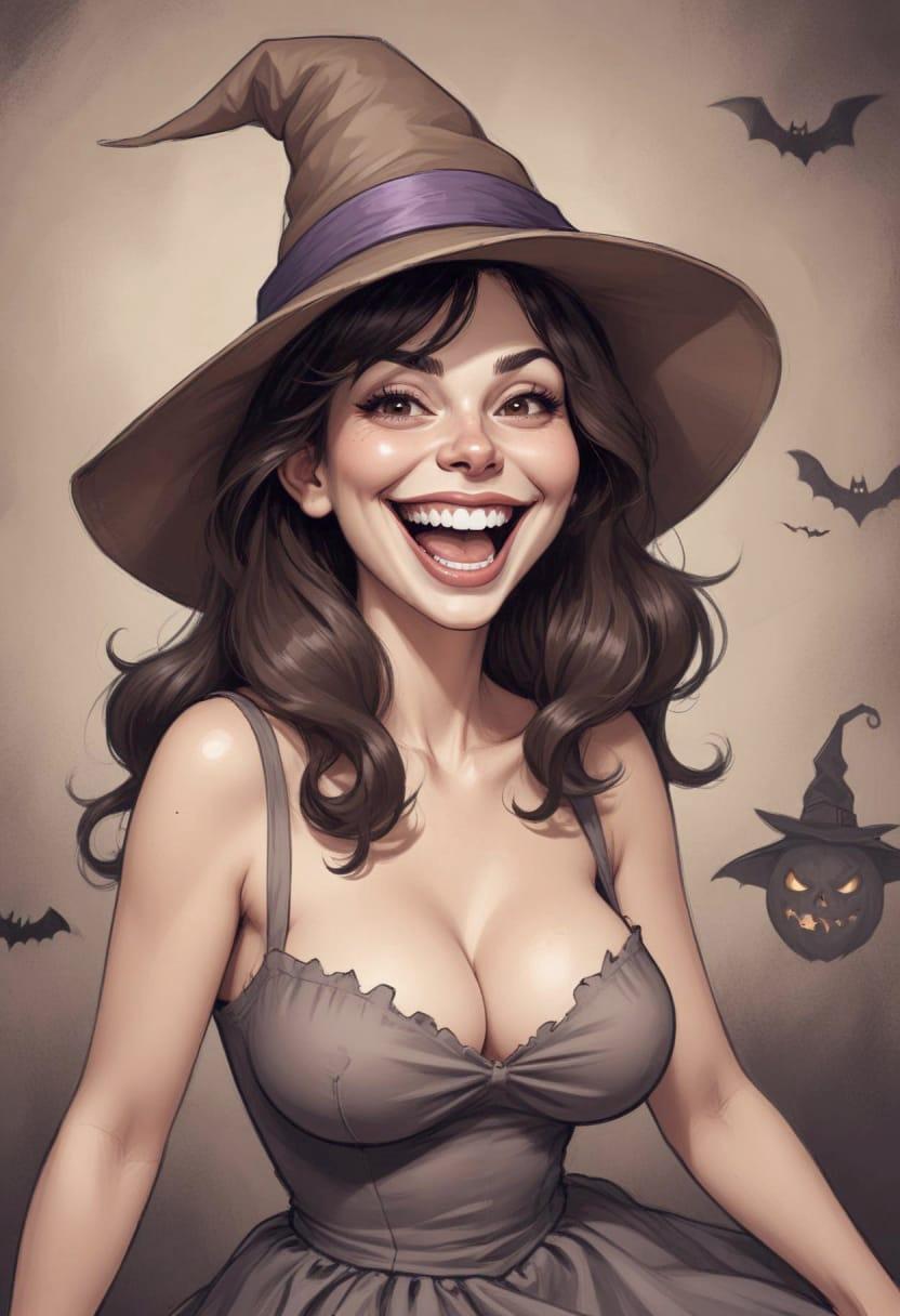 Cute girl halloween 18