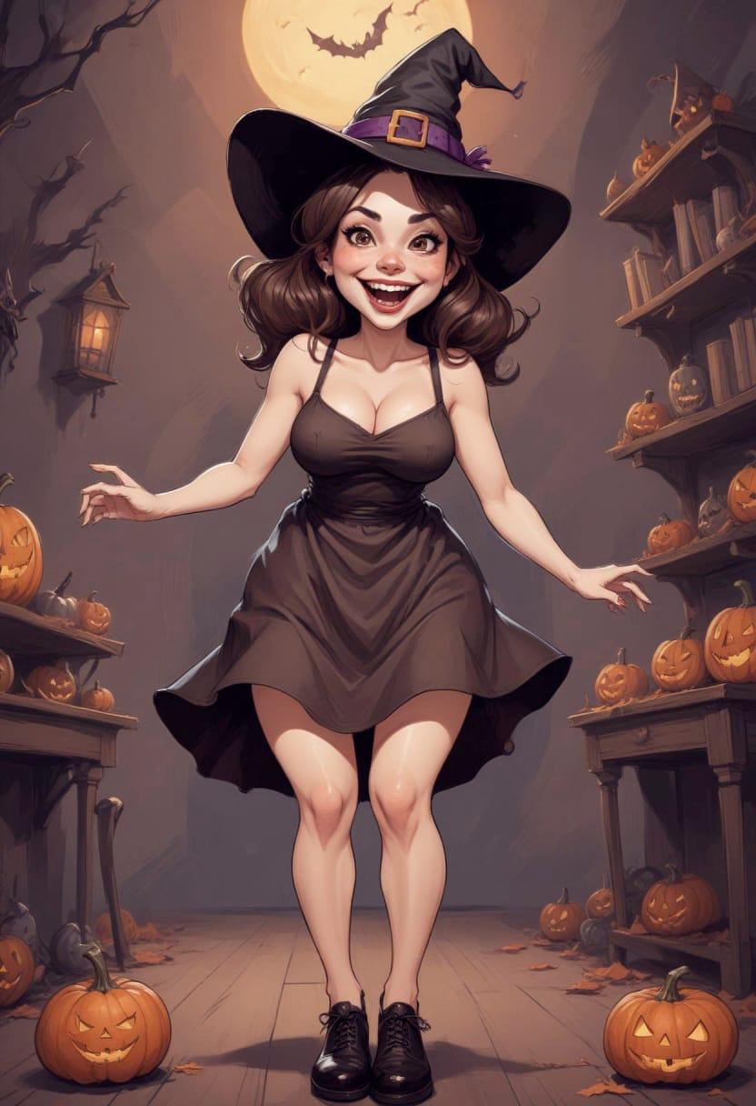 Cute pumpkin girl halloween 11
