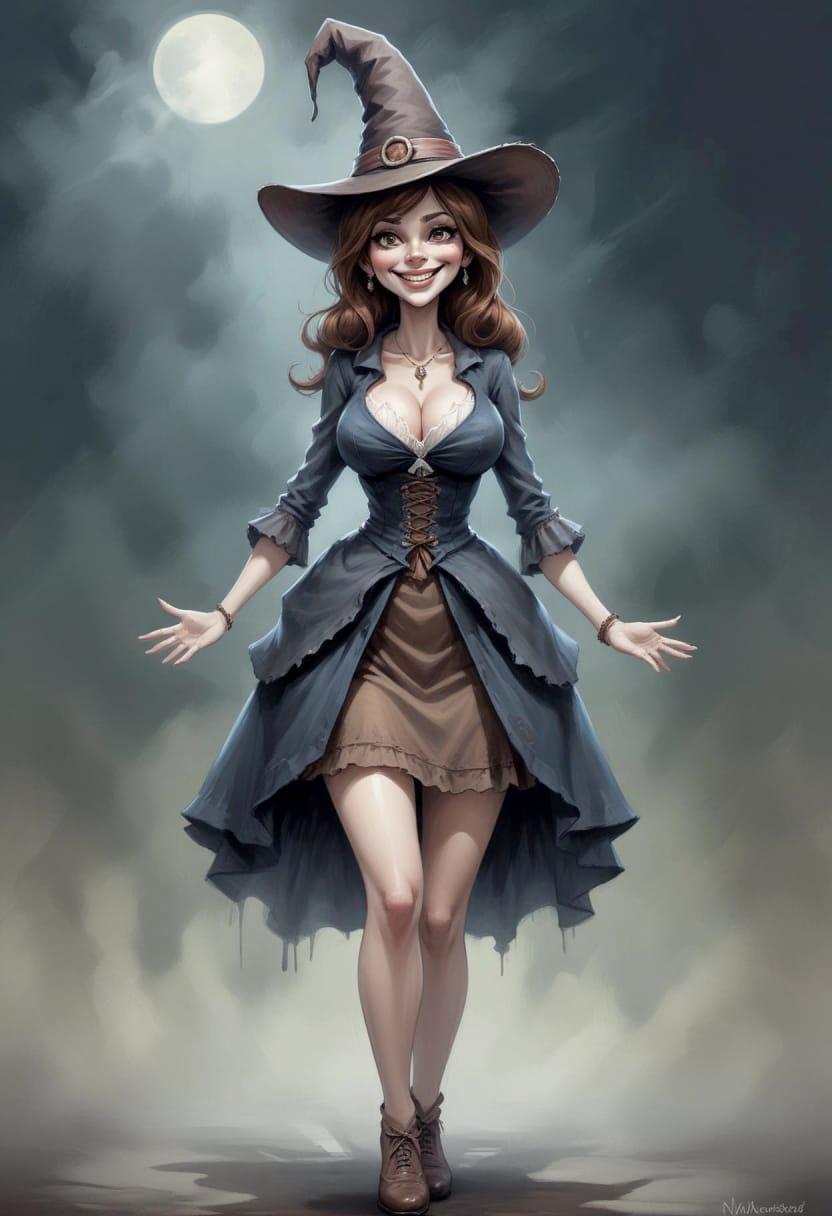 Cute witch fun picture 11