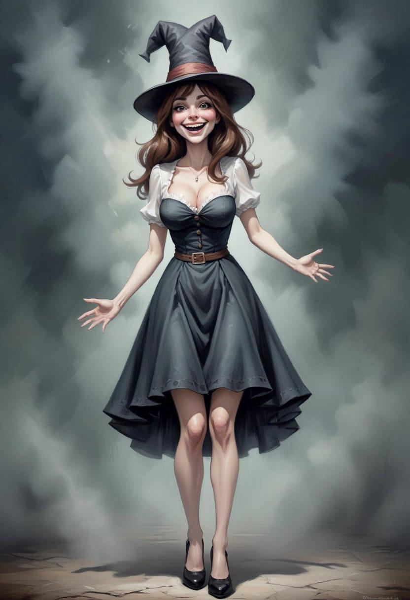 Cute witch fun picture 20