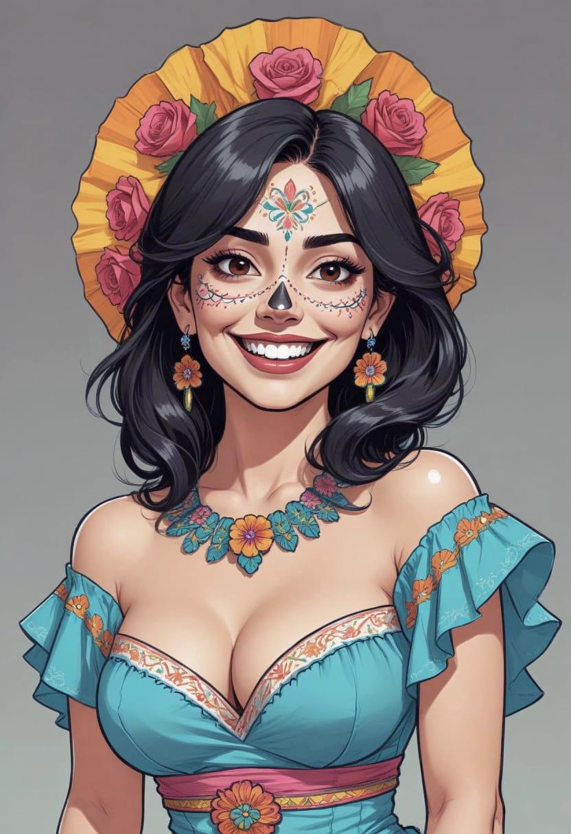 Day of the dead in mexican 06