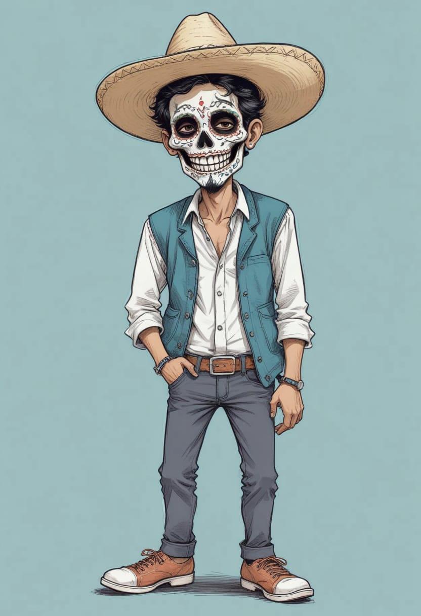 Day of the dead in mexican 20