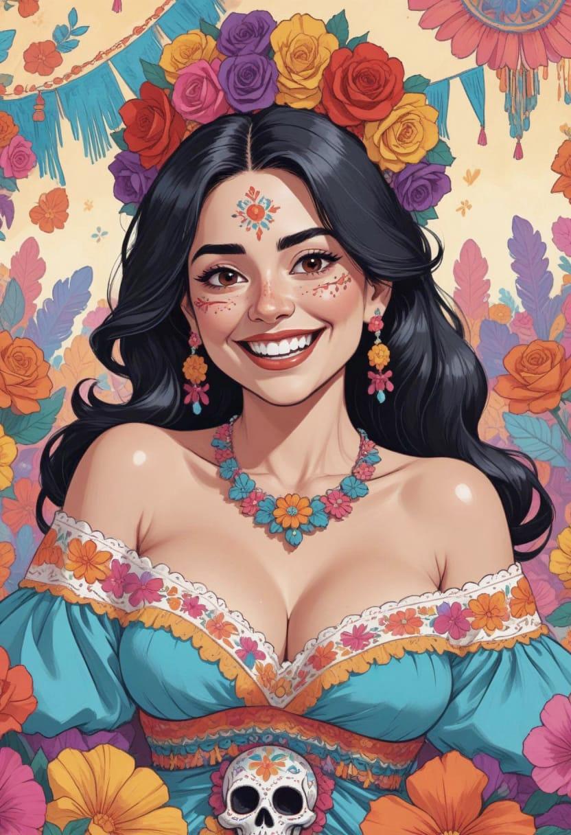 Dia de los muertos calavera 01