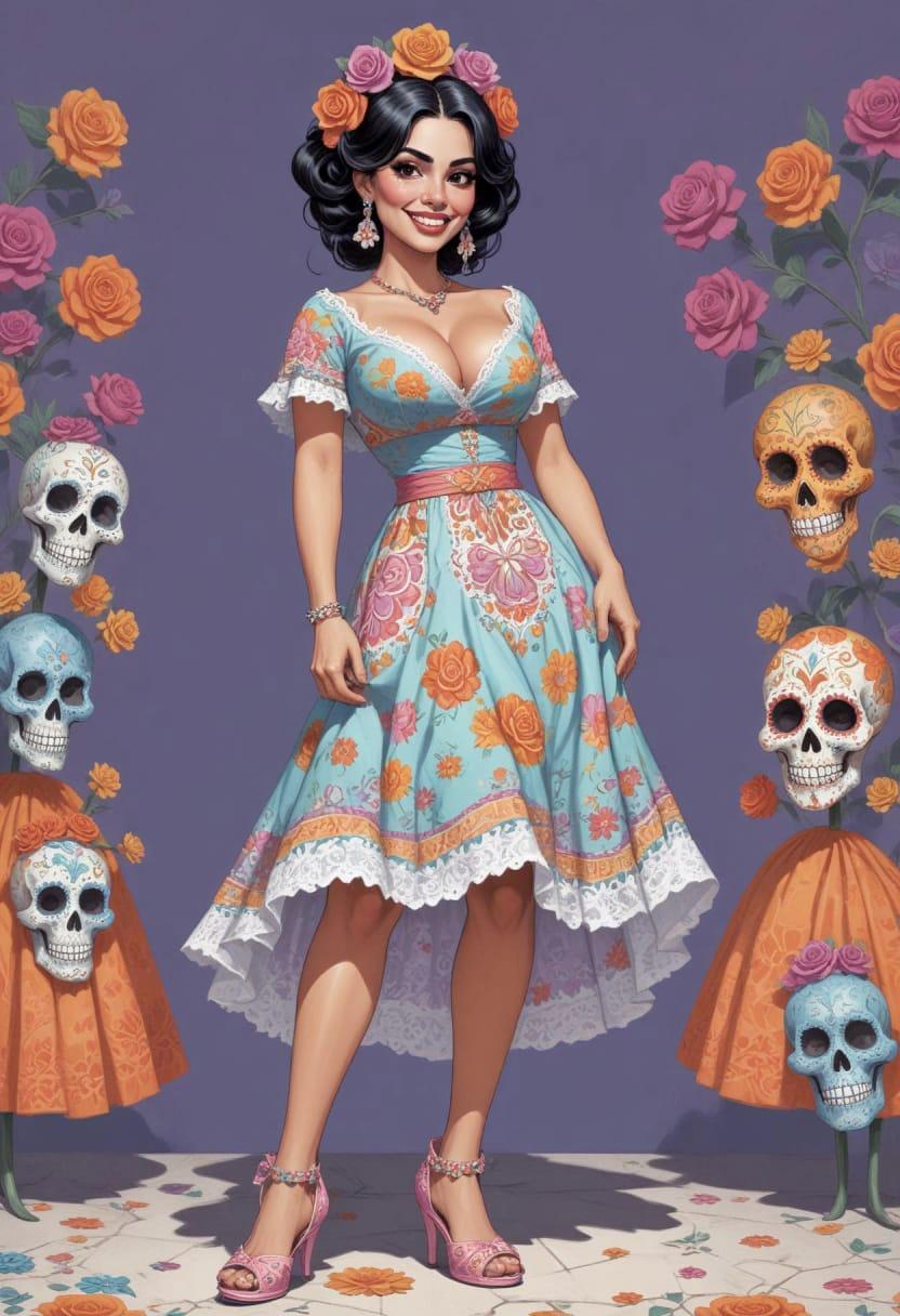Dia de los muertos calavera 02