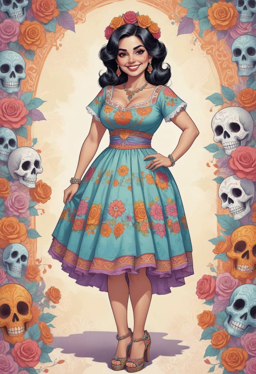 Dia de los muertos calavera 03