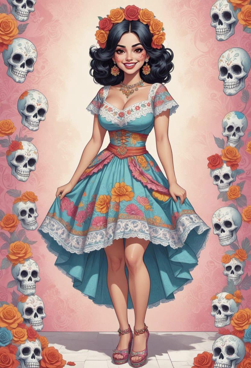 Dia de los muertos calavera 04