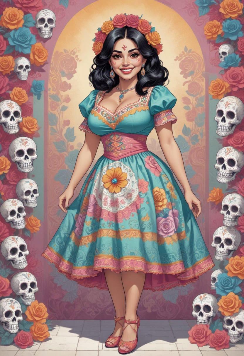 Dia de los muertos calavera 10