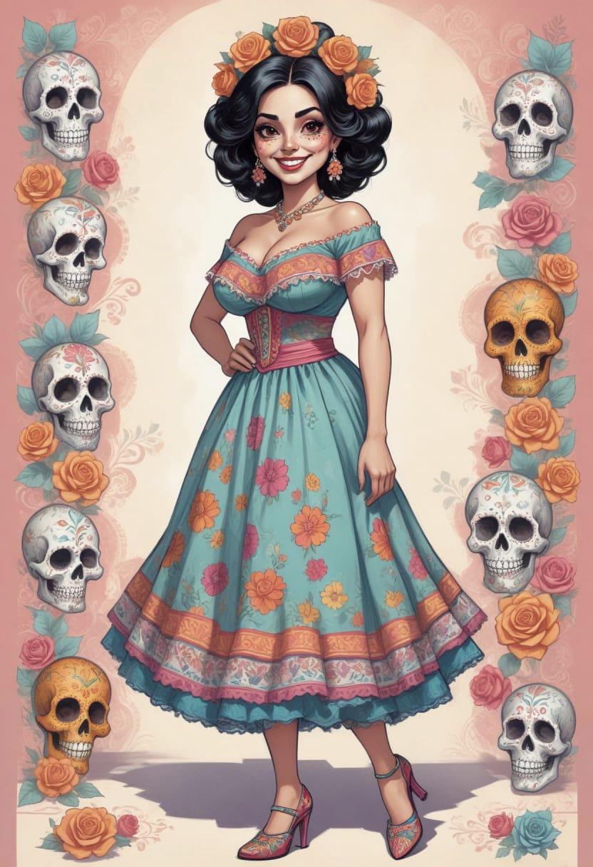 Dia de los muertos calavera 11