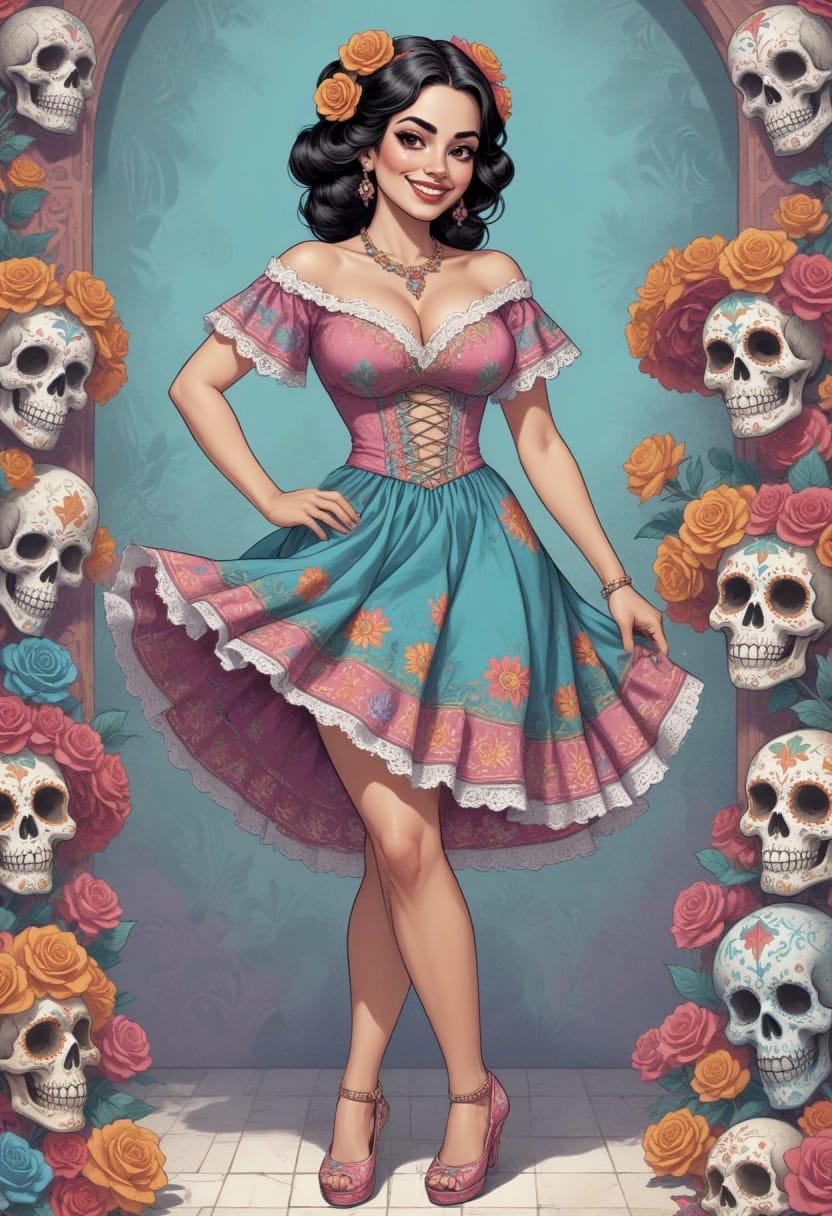 Dia de los muertos calavera 13