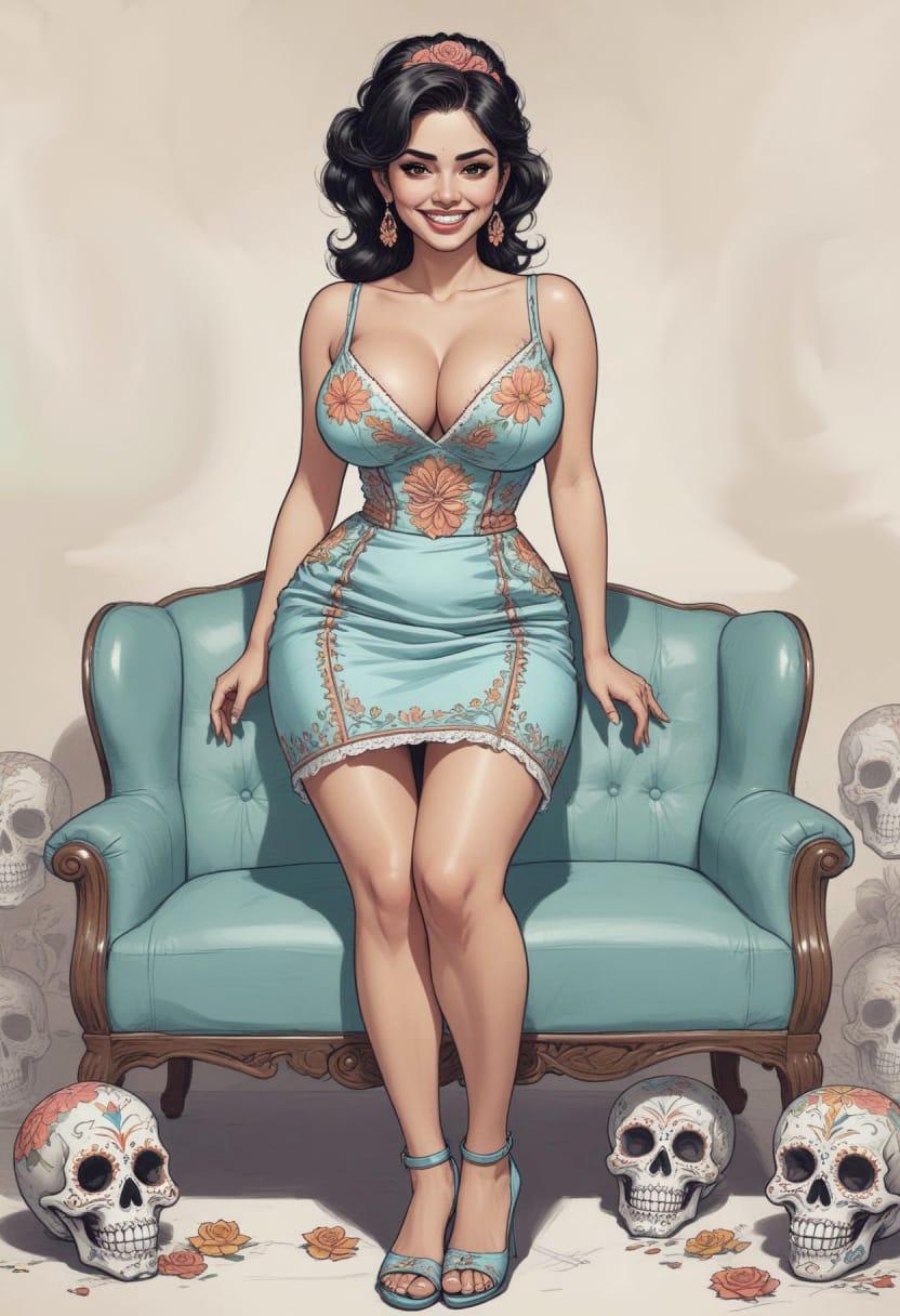 Dia de los muertos calavera 19