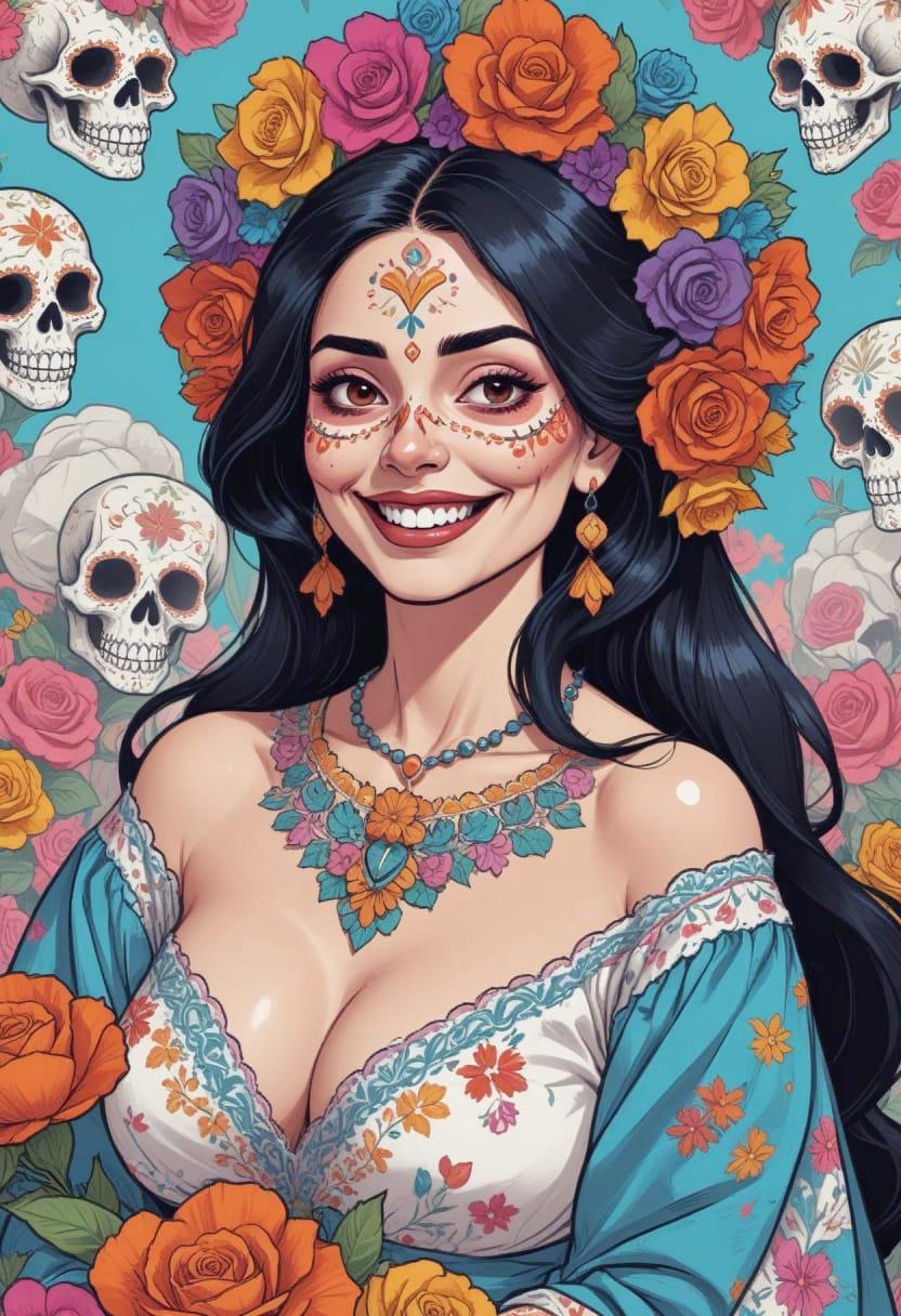 Dia de los muertos calavera 20