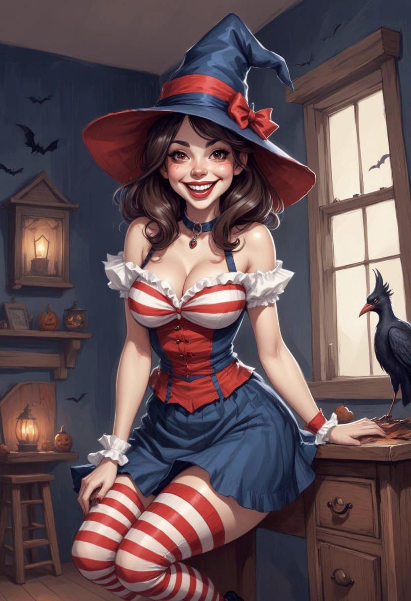 Diy halloween witch costume 03