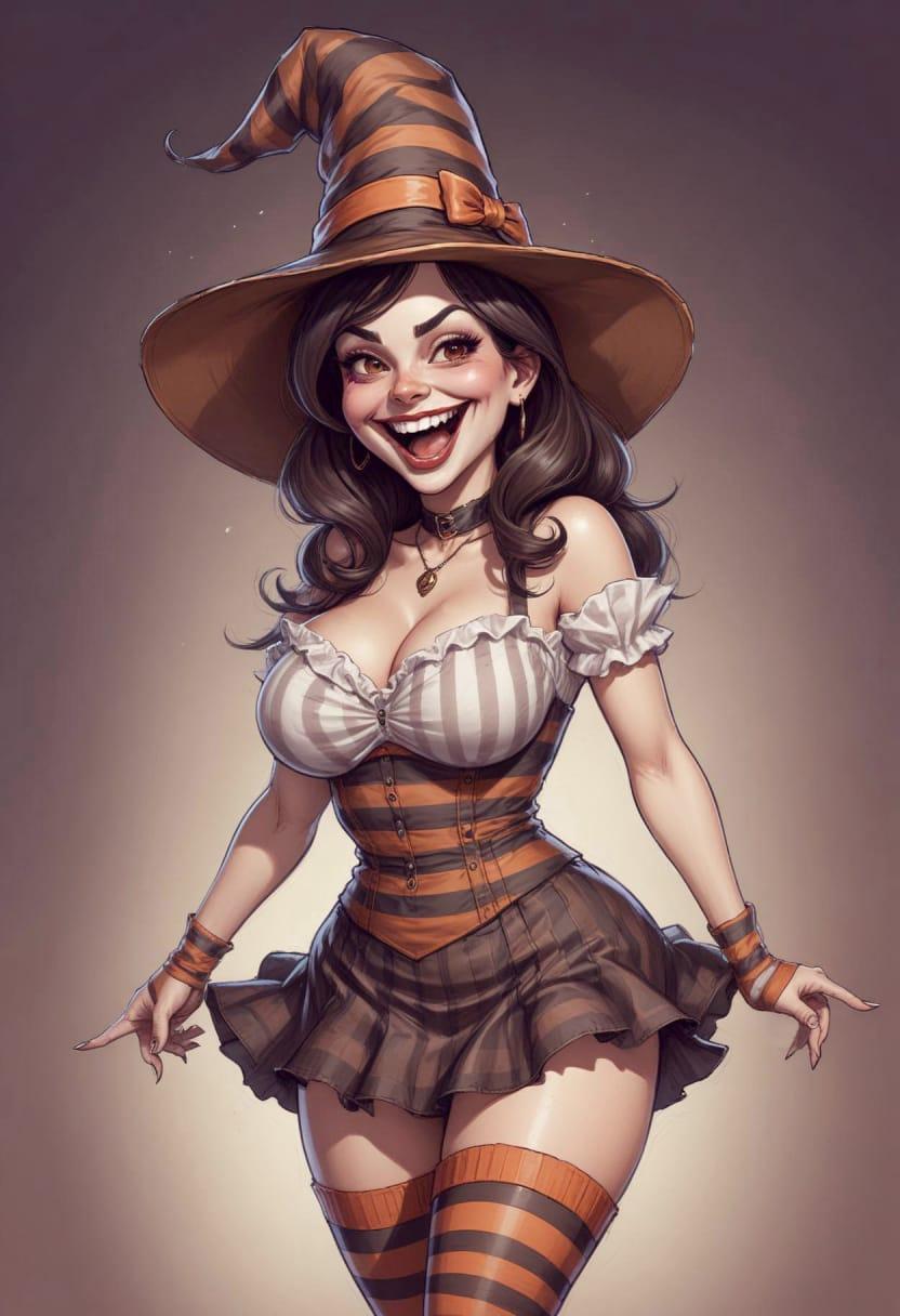 Diy halloween witch costume 18