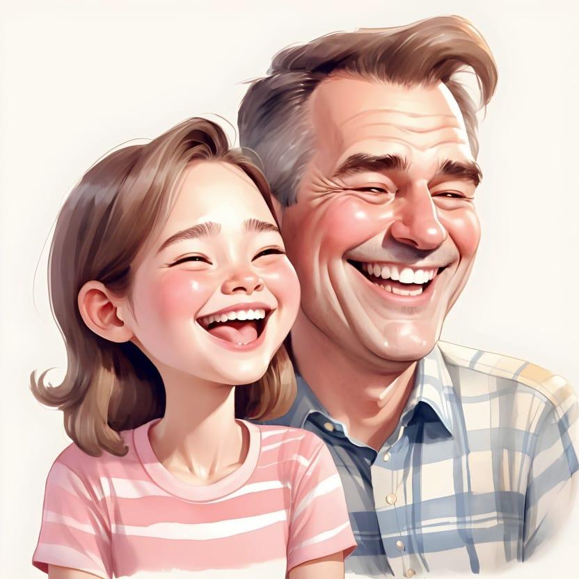 Father and daughter 04
