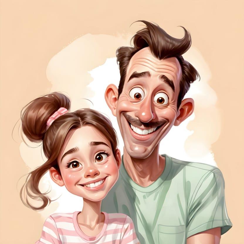 Father and daughter 05