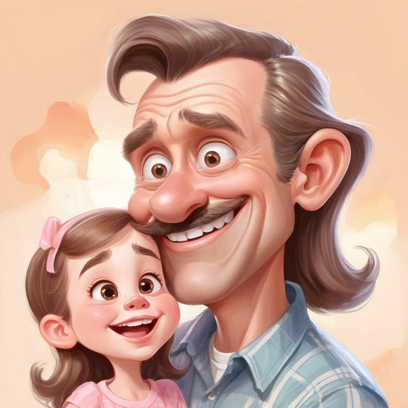 Father and daughter 08