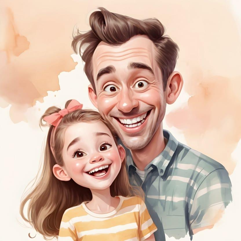 Father and daughter 11
