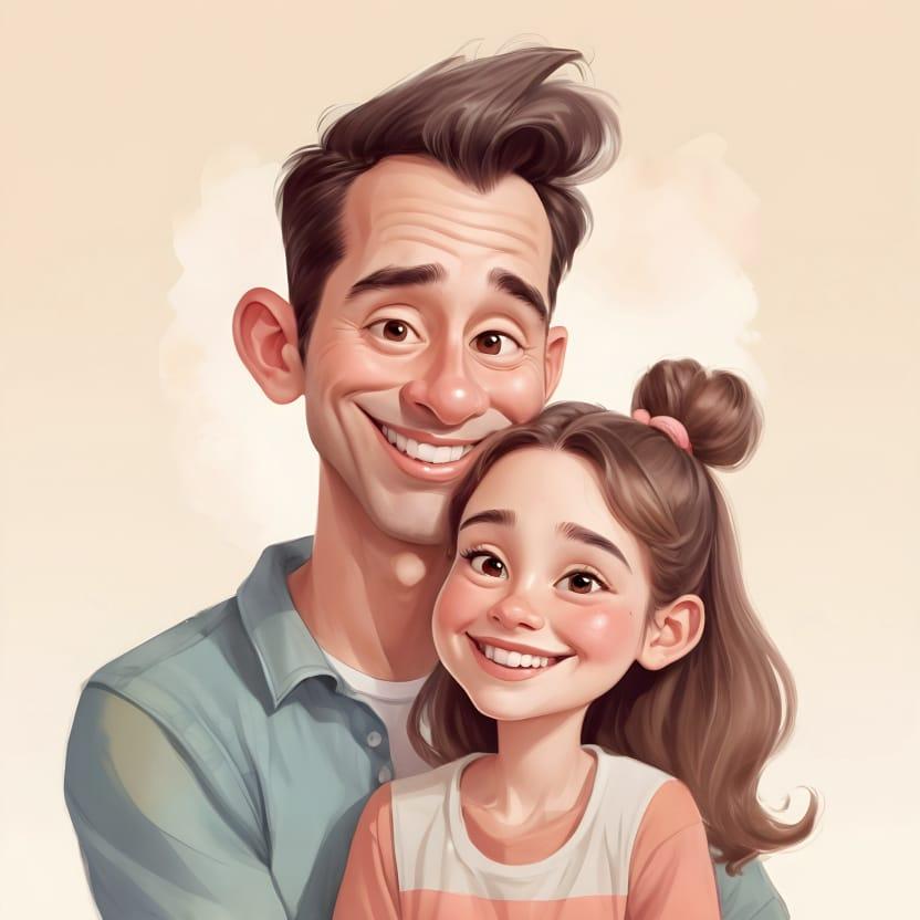Father and daughter 15