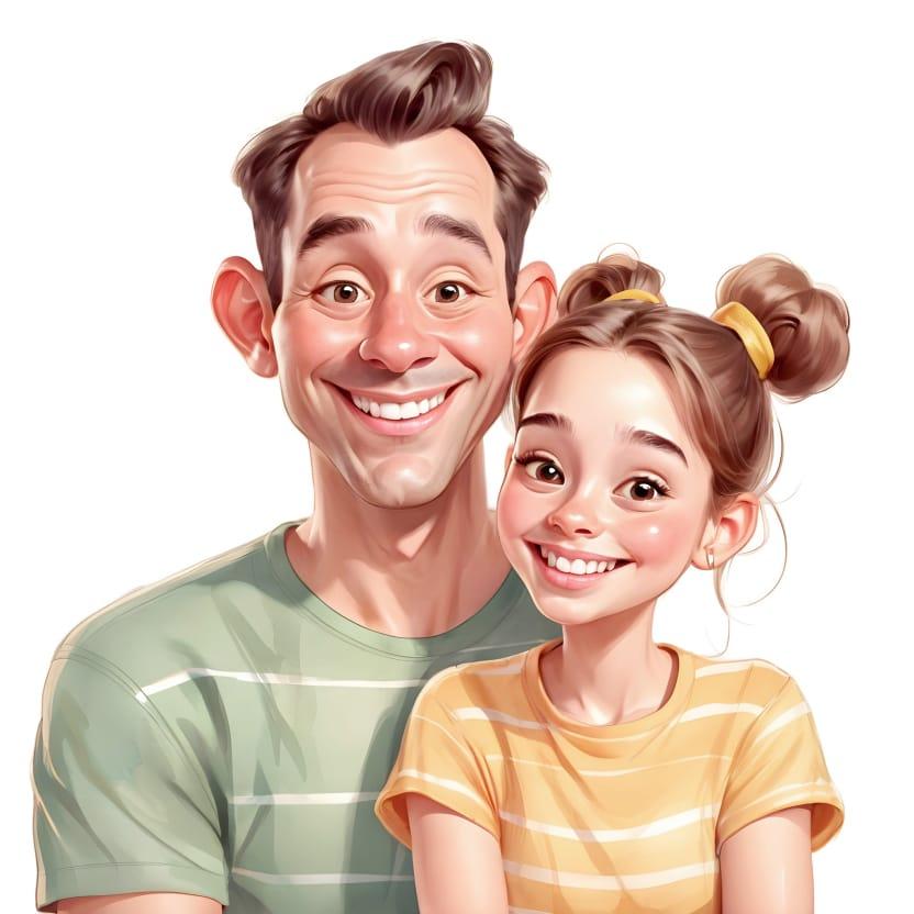 Father and daughter 19