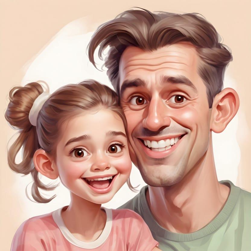 Father and daughter 20